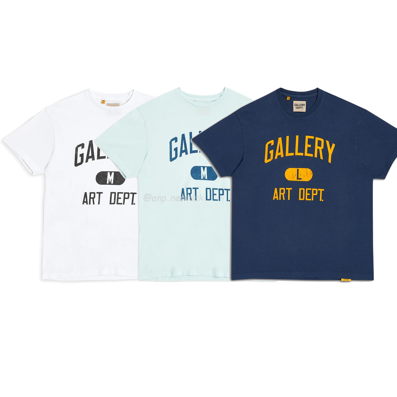 Gallery Dept Logo Printed Cotton T Shirt (1) - www.newkick.vip
